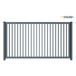 Metalinė tvora KLASIK FRAME 25x25 Metalinė tvora KLASIK FRAME 25x25