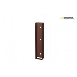 Pamato laikiklis RAL8017 RUDAS BLIZGUS U60X300 metalinis 2 Pamato laikiklis RAL8017 RUDAS BLIZGUS U60X300 metalinis 2