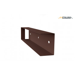Pamato laikiklis RAL8017 RUDAS BLIZGUS U60X300 metalinis 3 Pamato laikiklis RAL8017 RUDAS BLIZGUS U60X300 metalinis 3