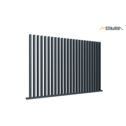 Metalinė tvora ŠUKOS FLAT 60x40 (60 mm)