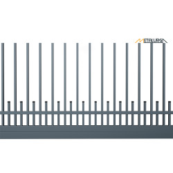 Stumdomi kiemo vartai klasik patankinta 5x1.2m