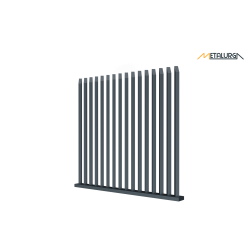 Metalinė tvora ŠUKOS TWIST 80x40 Metalinė tvora ŠUKOS TWIST 80x40