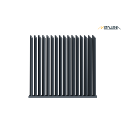 Metalinė tvora ŠUKOS TWIST 80x40 Metalinė tvora ŠUKOS TWIST 80x40