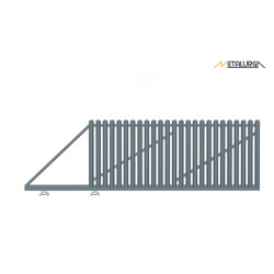 Stumdomi kiemo vartai vertikalus 3x1.2m