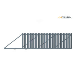 Stumdomi kiemo vartai vertikalus 6x1.5m