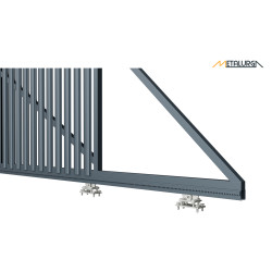 Stumdomi kiemo vartai vertikalus 2X 3.5x1.7m 6