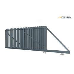 Stumdomi kiemo vartai vertikalus 2X 3x1.7m 4