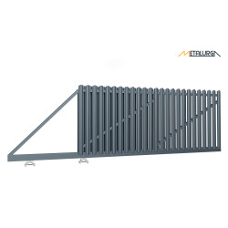 Stumdomi kiemo vartai vertikalus 2X 4x1.2m