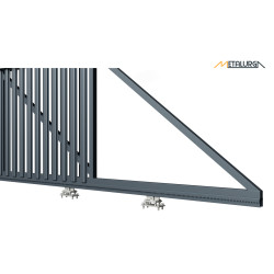 Stumdomi kiemo vartai vertikalus 2X 6x1.2m 6