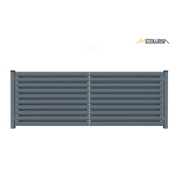 Varstomi vartai horizontalus tvoralenčių 2X 5x1.2m 2