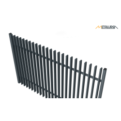 Metalinė tvora ŠUKOS FLAT 60X20 EXTERNAL (80 mm) 5 Metalinė tvora ŠUKOS FLAT 60X20 EXTERNAL (80 mm) 5