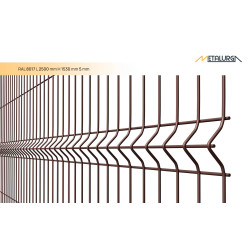3D segmentai RAL8017 L2500mm H1530mm 4.7mm 12