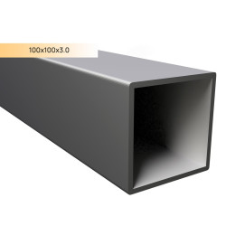 Kvadratinis vamzdis 100x100x3.0 CINK DX51 7,2m 2 Kvadratinis vamzdis 100x100x3.0 CINK DX51 7,2m 2