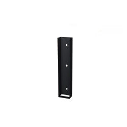 Pamato laikiklis RAL9005 JUODAS BLIZGUS U60X300 metalinis 4 Pamato laikiklis RAL9005 JUODAS BLIZGUS U60X300 metalinis 4