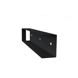 Pamato laikiklis RAL9005 JUODAS BLIZGUS U60X300 metalinis 5 Pamato laikiklis RAL9005 JUODAS BLIZGUS U60X300 metalinis 5