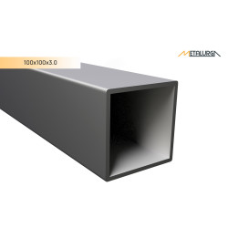 Kvadratinis vamzdis 100x100x3.0 CINK DX51 7,2m 3 Kvadratinis vamzdis 100x100x3.0 CINK DX51 7,2m 3