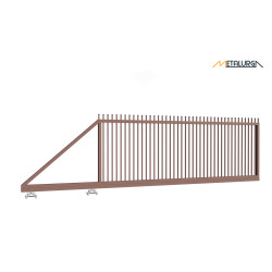 Stumdomi kiemo vartai klasik 4.5x1.5m Stumdomi kiemo vartai klasik 4.5x1.5m