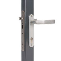 LOCINOX SIXTYLOCK Įleidžiama vartelių spyna 60mm profiliui su reguliuojama atrama SF KM LOCINOX SIXTYLOCK Įleidžiama vartelių spyna 60mm profiliui su reguliuojama atrama SF KM